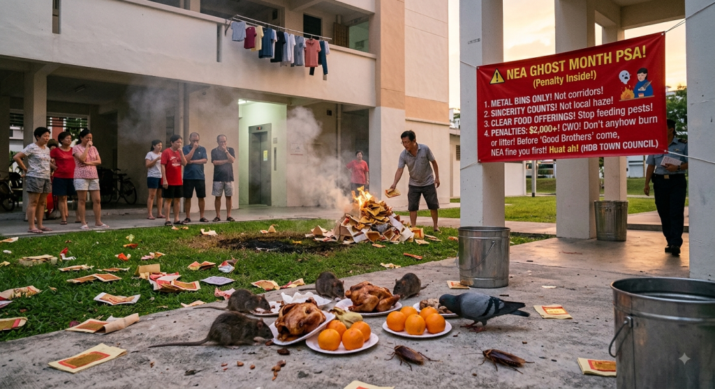 Huat Ah But Don’t Anyhowly Burn! NEA’s Ghost Month PSA Is&nbsp;Here!